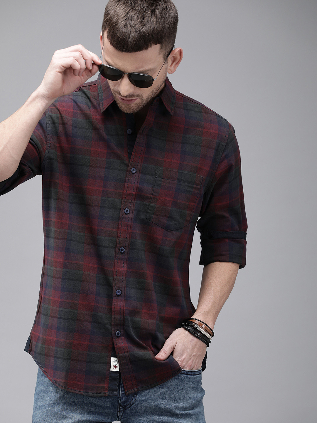 roadster shirts for men