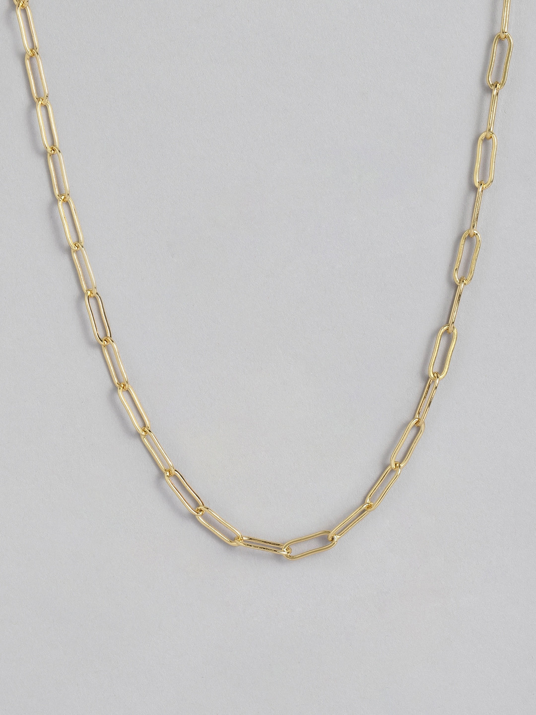 Buy Accessorize Gold Plated Paper Clip Necklace Necklace And Chains