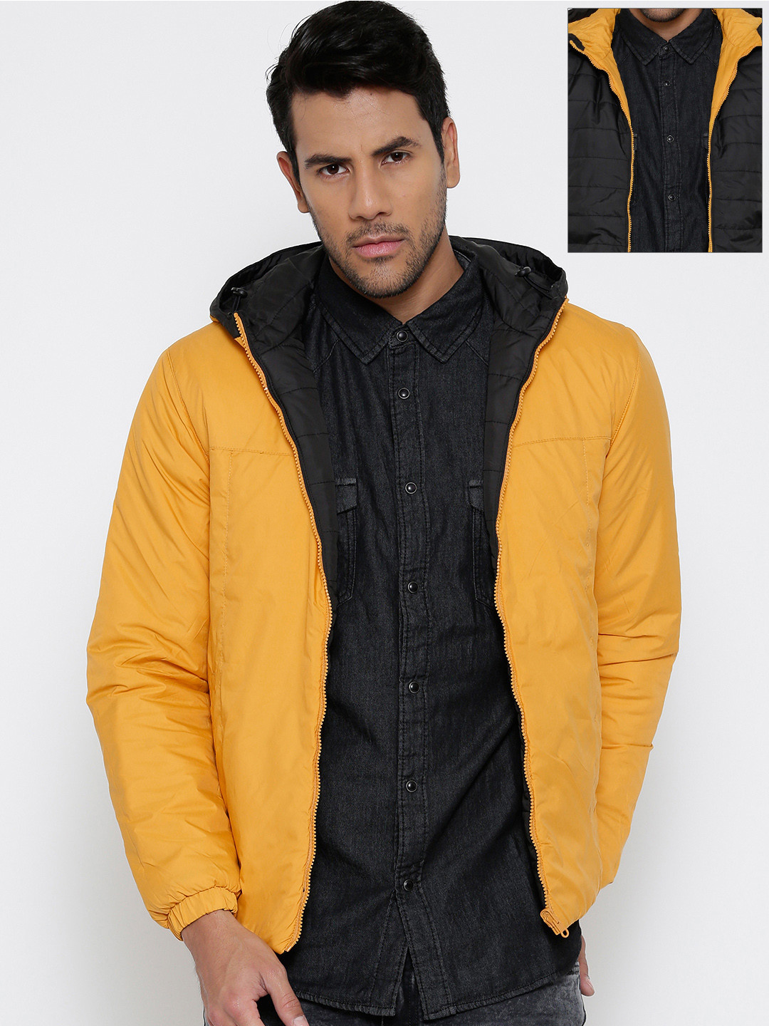 Flying machine black jacket clearance