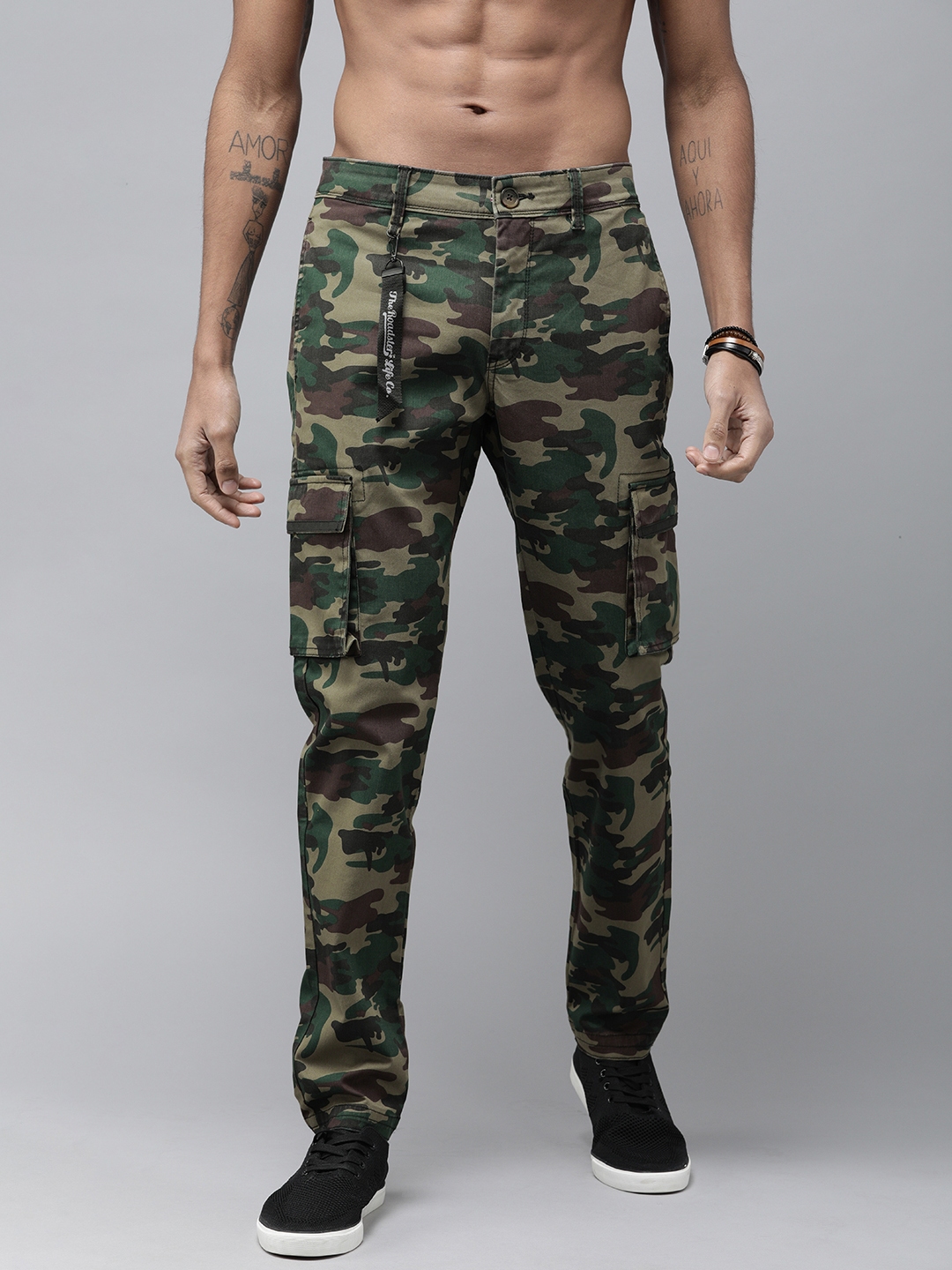 h&m cargos men's