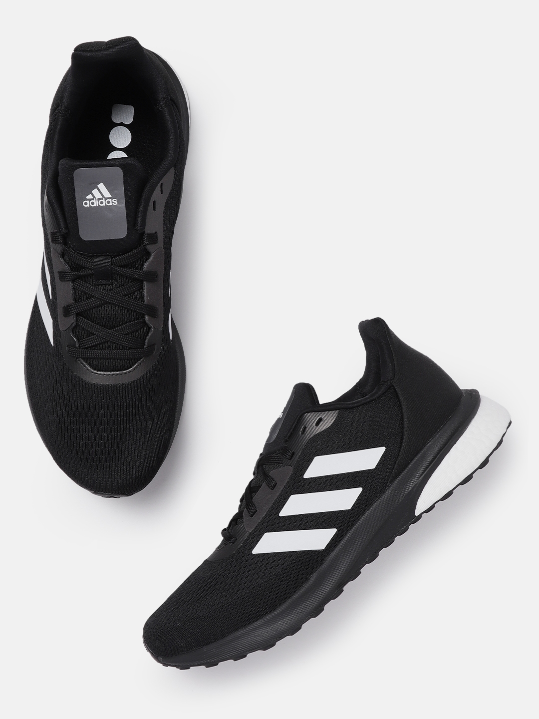 Buy ADIDAS Men Black Astrarun Running Shoes - Sports Shoes for Men 11352028 | Myntra