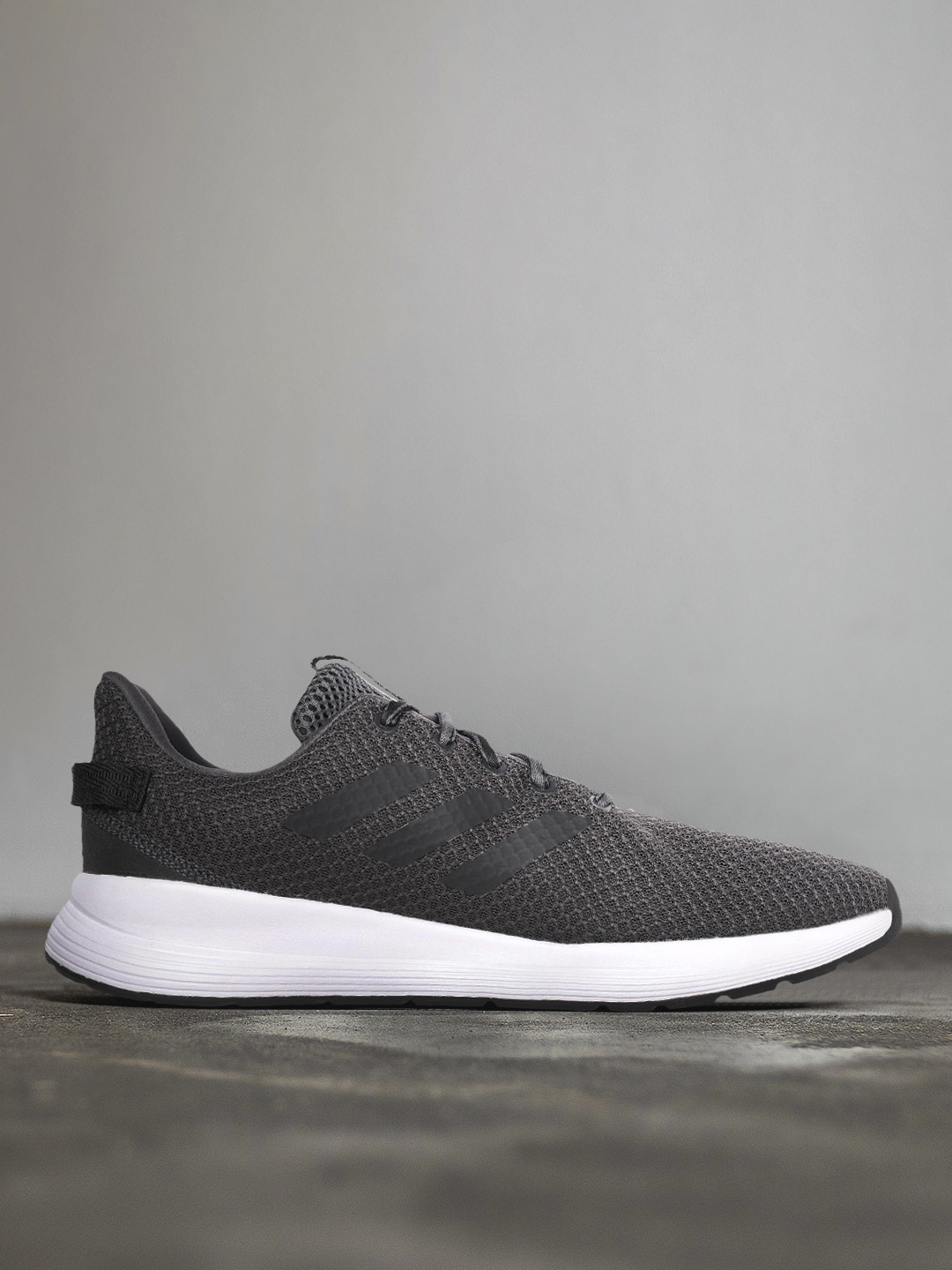 Buy ADIDAS Men Charcoal Grey Strikerr Running Shoes Sports Shoes for