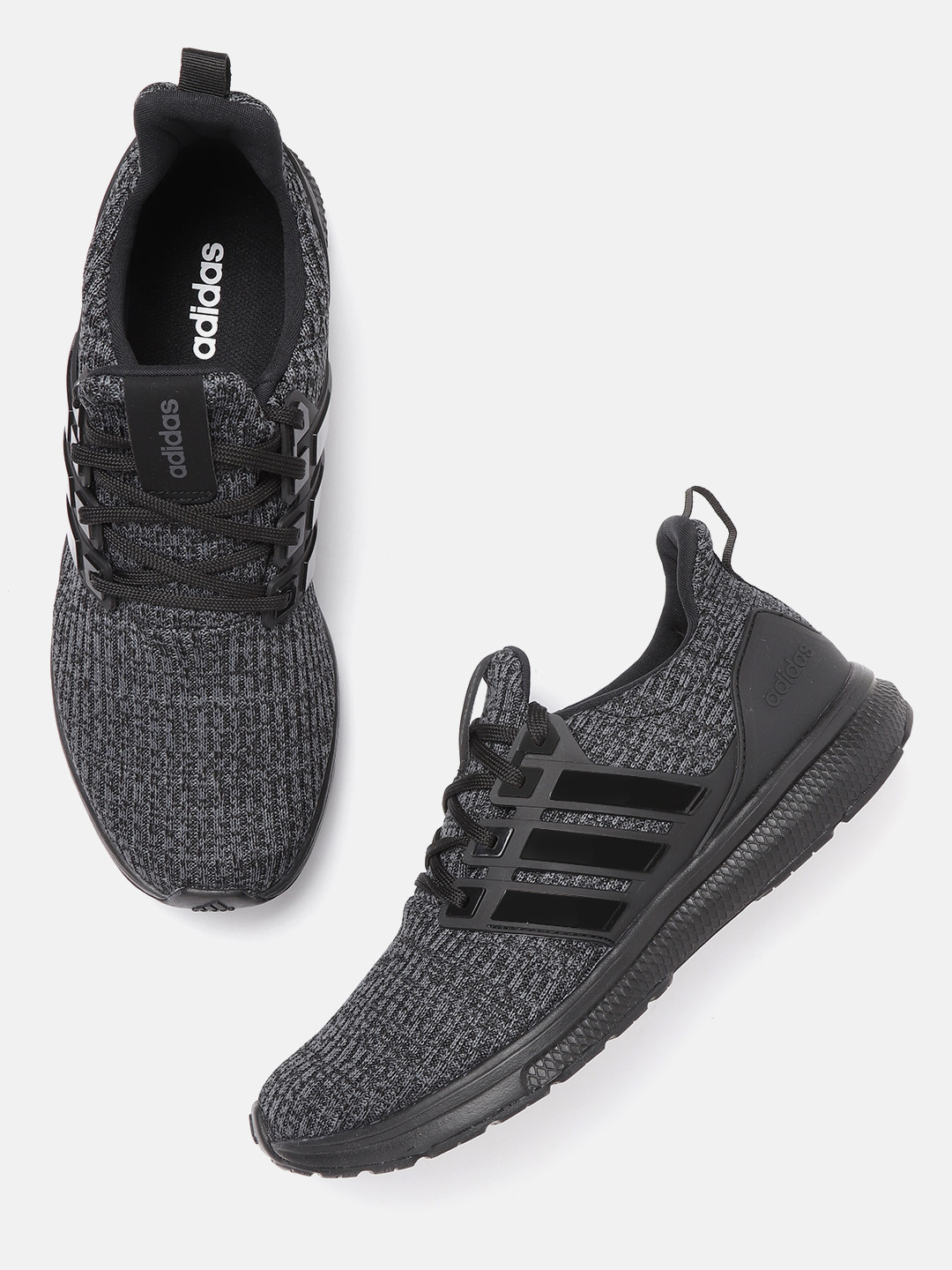 Buy ADIDAS Men Charcoal Grey Runstar Woven Design Running Shoes - Sports Shoes for Men 11352318 