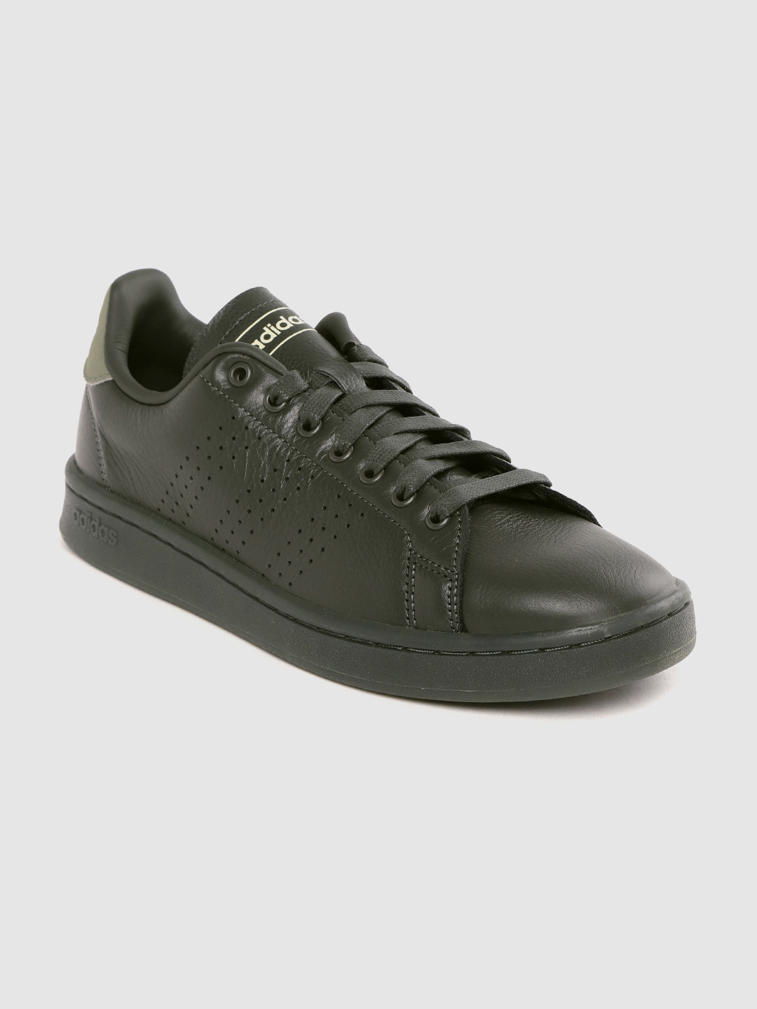advantage leather sneaker adidas