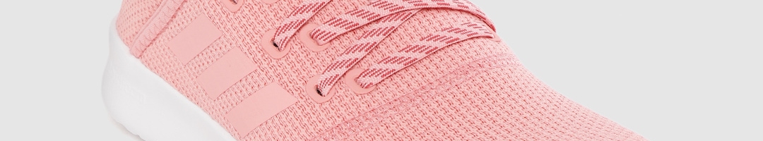 Buy ADIDAS Women Pink Woven Design Cloudfoam Pure Running Shoes ...