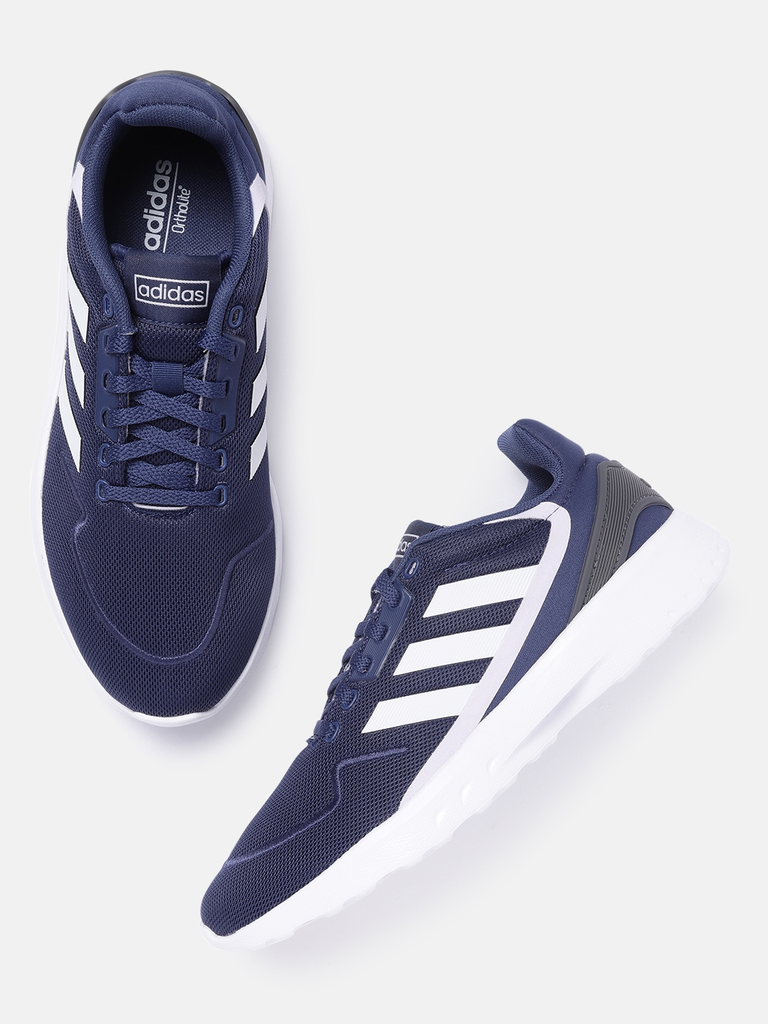 Buy ADIDAS Women Navy Blue NEBZED Solid Sneakers - Casual Shoes for ...