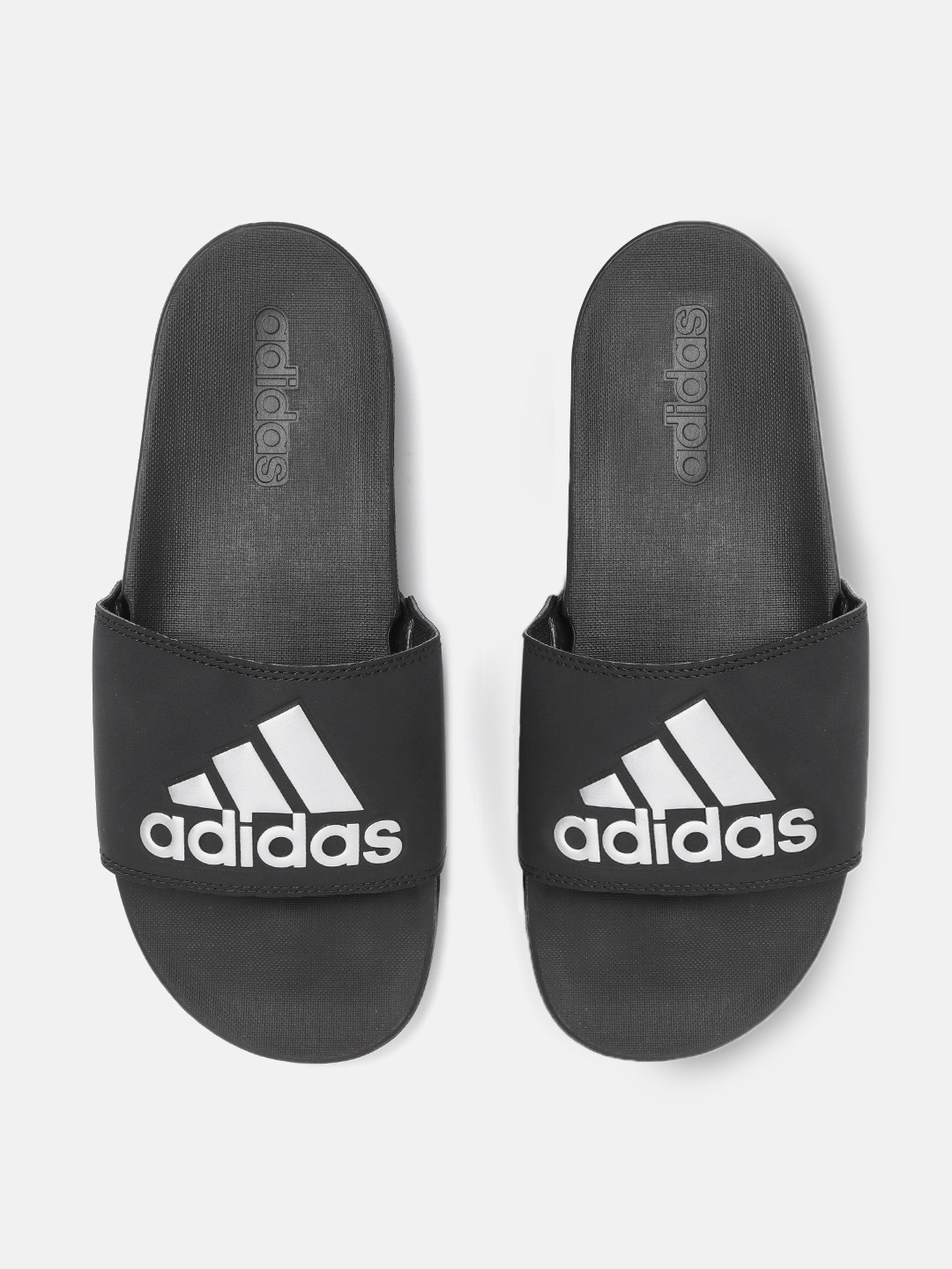 Women's adidas Adilette Comfort Slide Sandals Silver Metallic/Silver Metallic/Co | eBay