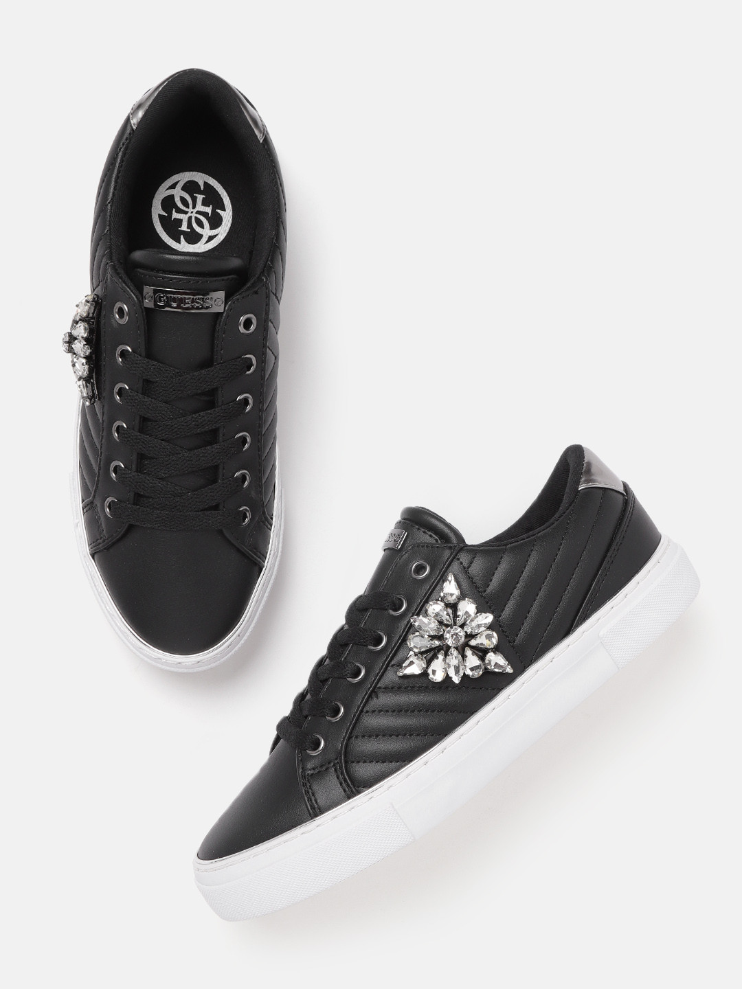 guess women's shoes fashion sneakers