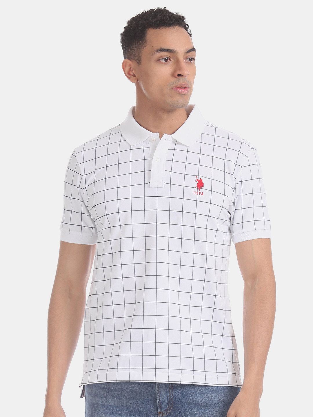 us polo assn white shirts