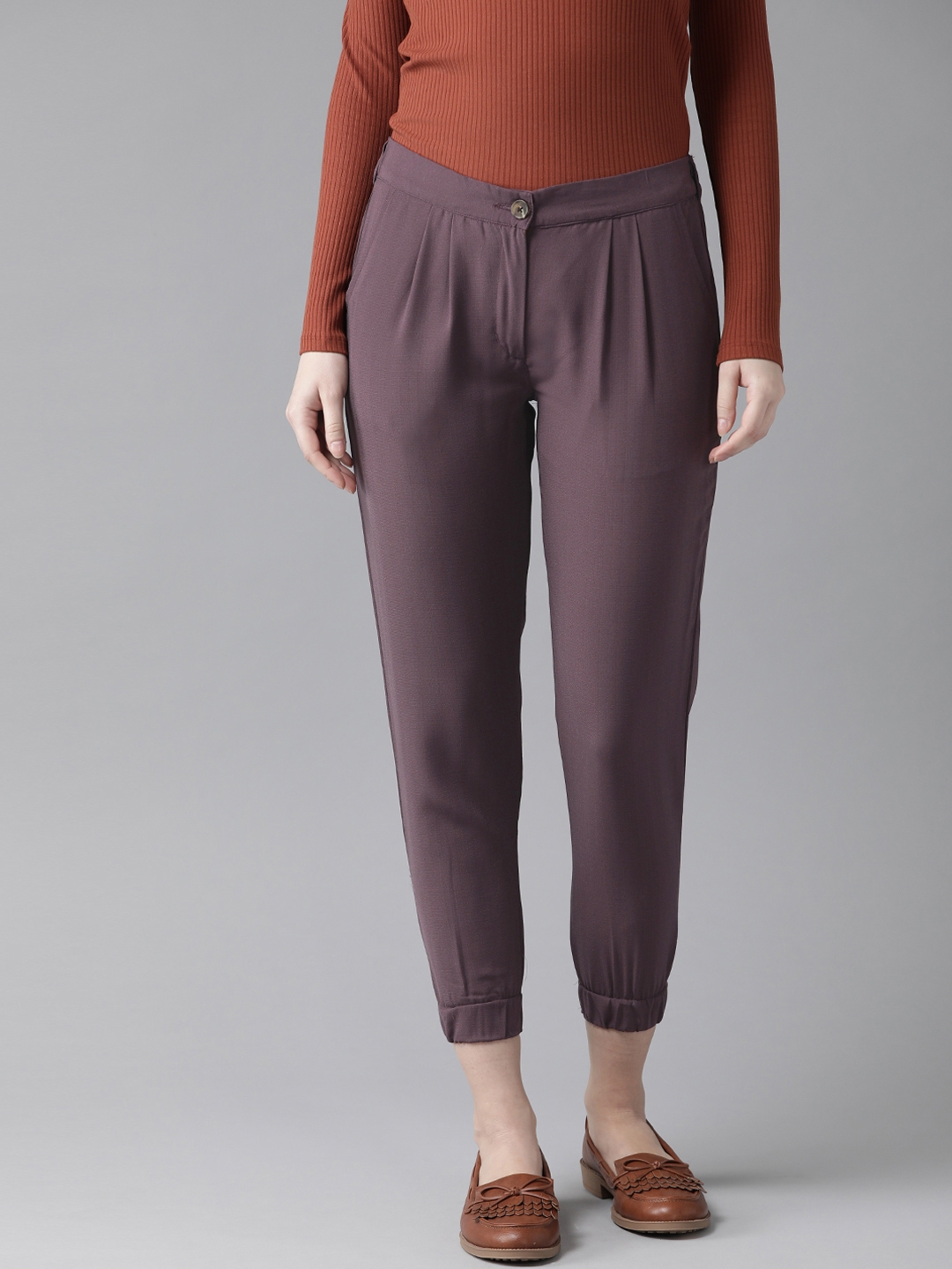 mauve joggers