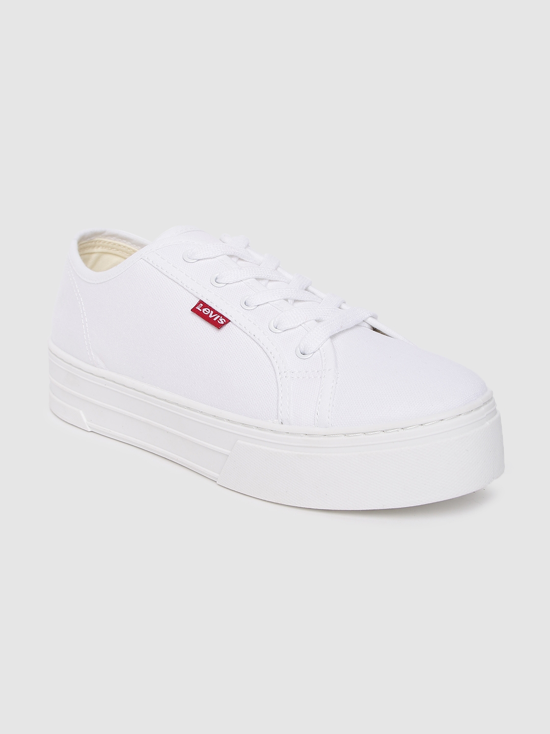 Buy Levis Women White TIJUANA Sneakers - Casual Shoes for Women ...