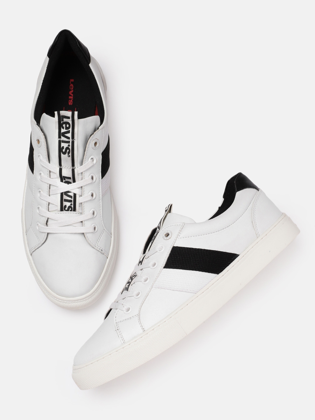 Buy Levis Men White BOLZANO Sneakers - Casual Shoes for Men 11368880 | Myntra