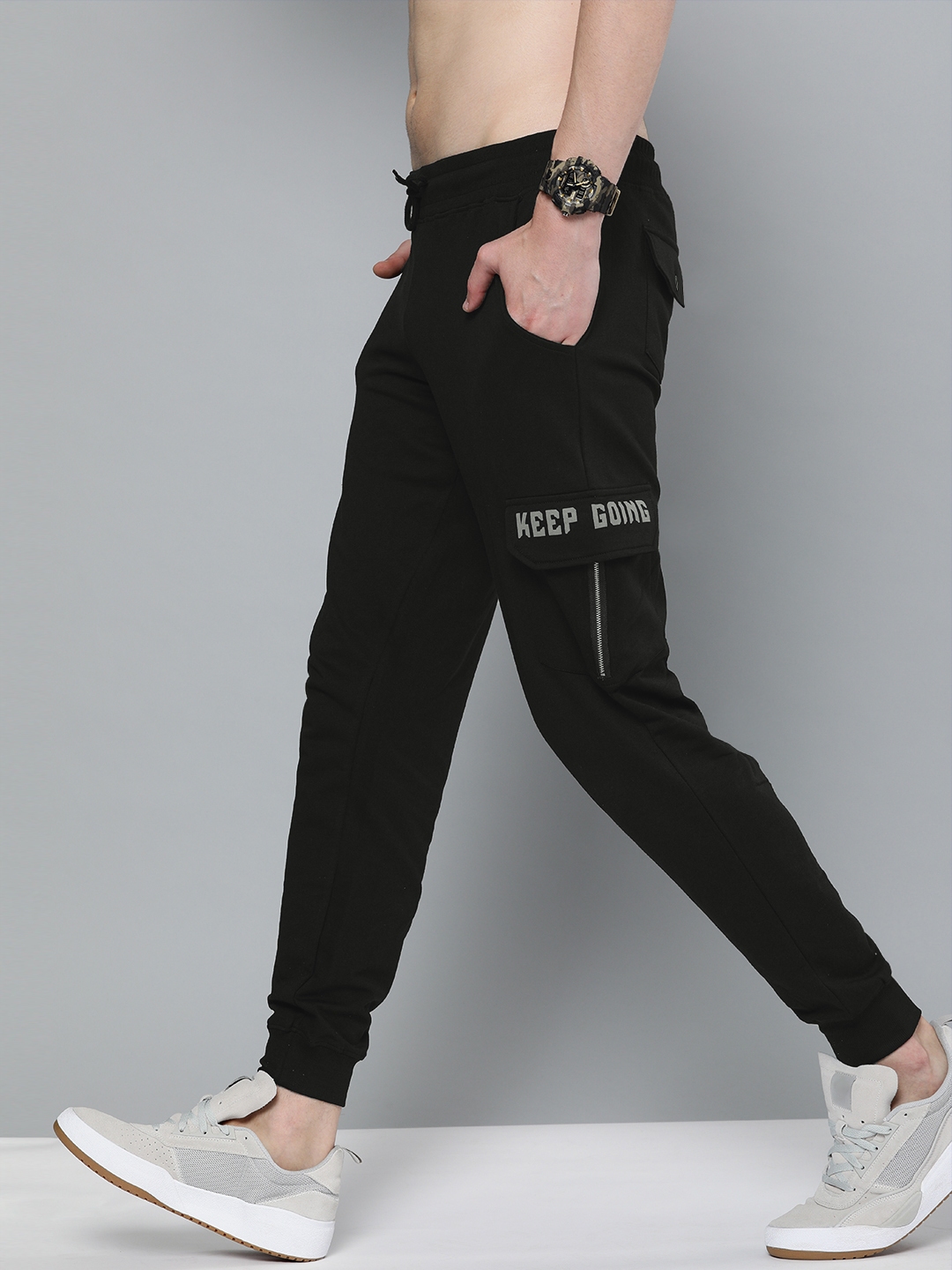 men's straight fit joggers