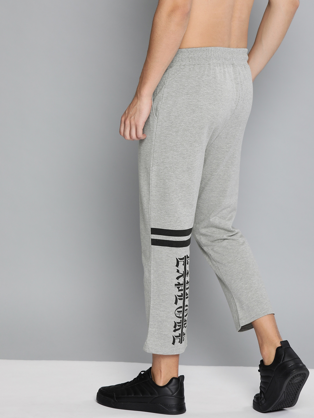 solid slim fit joggers