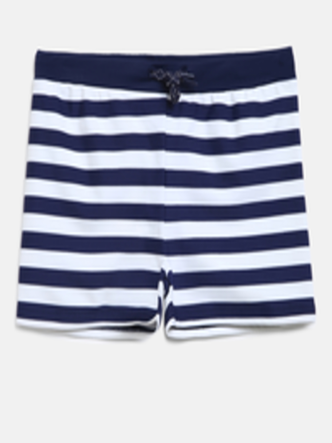 Buy Marks & Spencer Boys Navy Blue & White Striped Shorts With UPF 50 ...