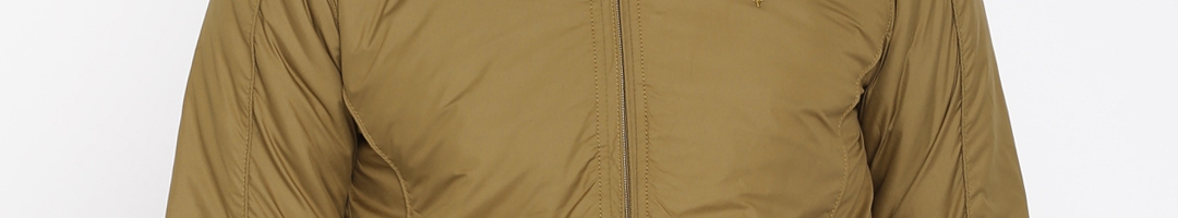 Buy Allen Solly Men Brown Solid Padded Jacket - Jackets for Men 1138973 ...