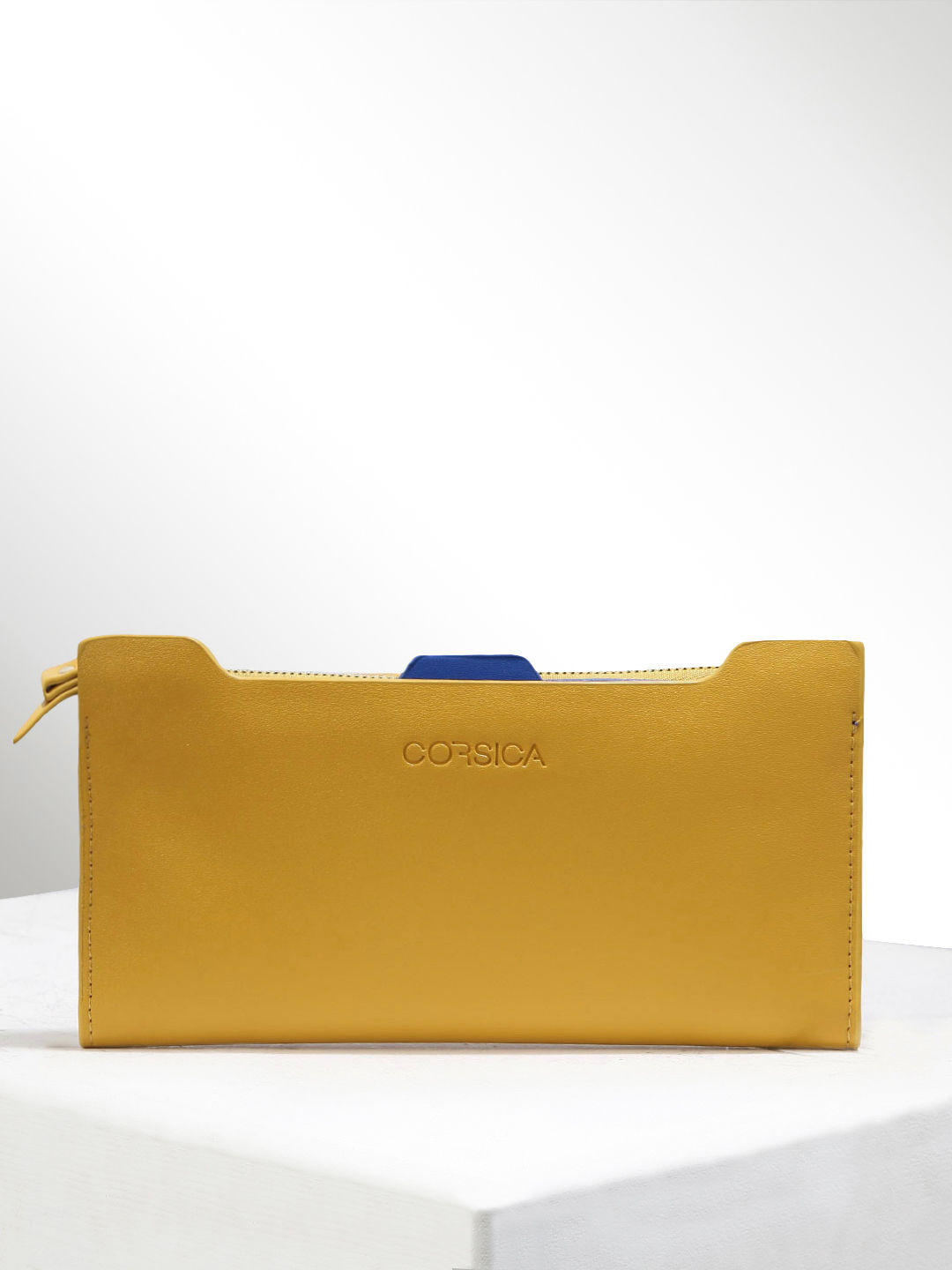 Buy CORSICA Women Mustard Yellow Wallet Wallets for Women 1139510