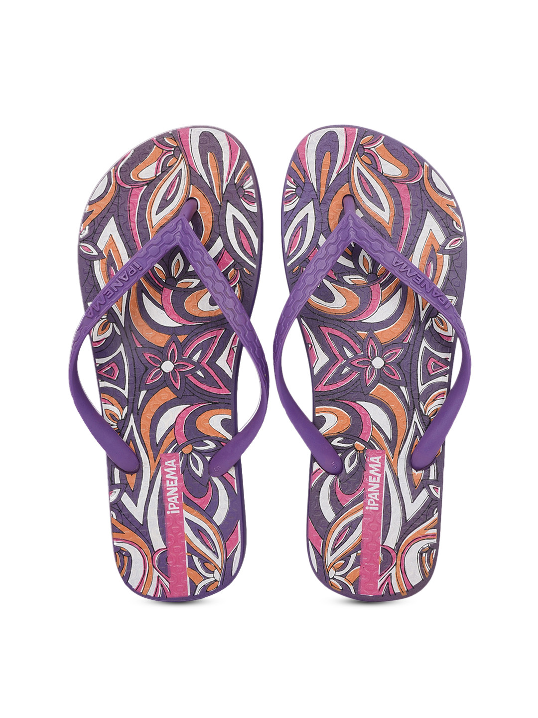 Buy IPanema Women Purple Printed Flip Flops - Flip Flops for Women 1140073 | Myntra
