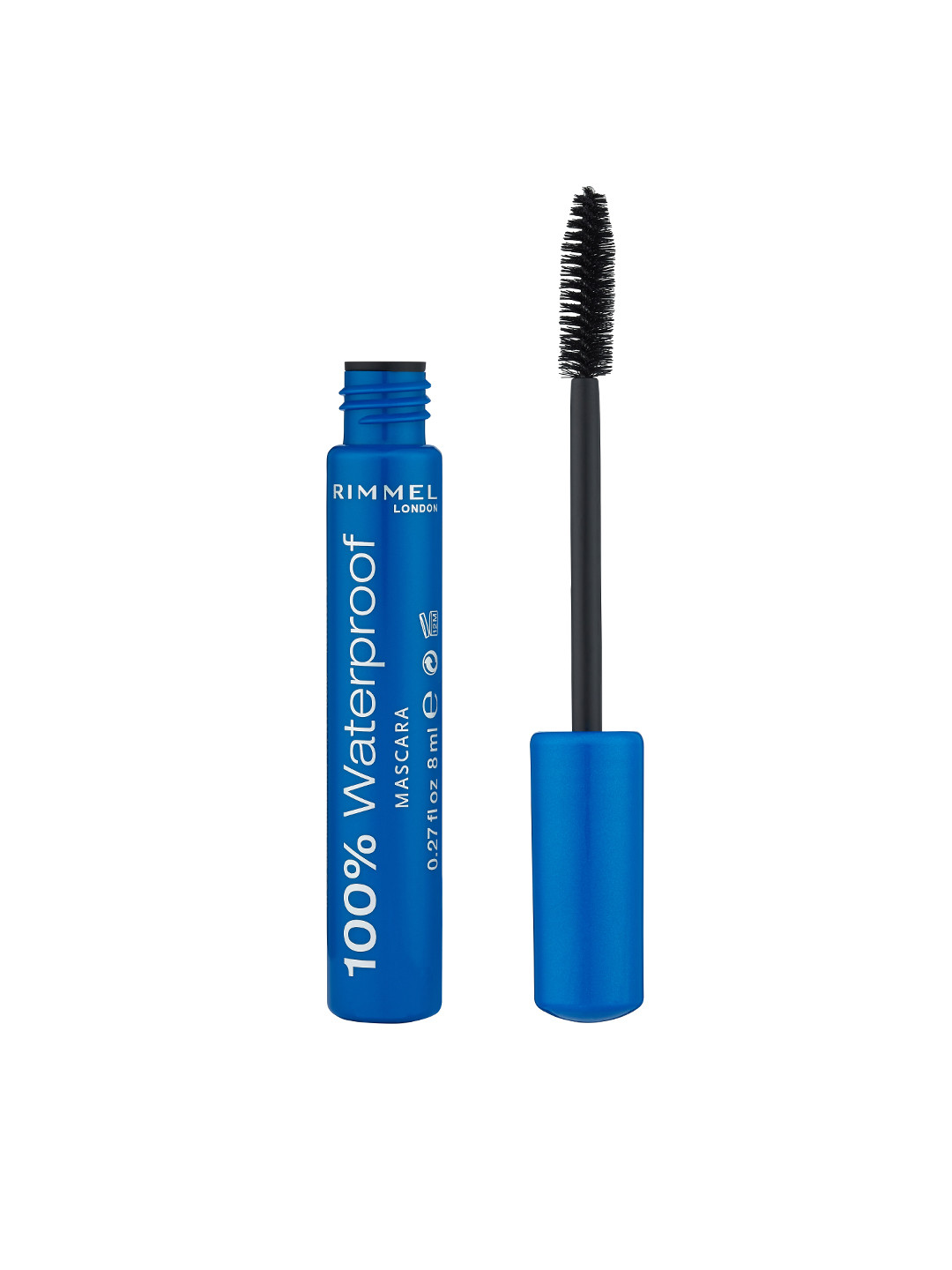 Buy RIMMEL London 002 Brown Black 100% Waterproof Mascara 8 Ml ...