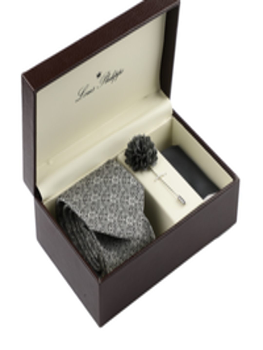 Buy Louis Philippe Men Grey Accessory Gift Set - Accessory Gift Set for Men 11405702 | Myntra
