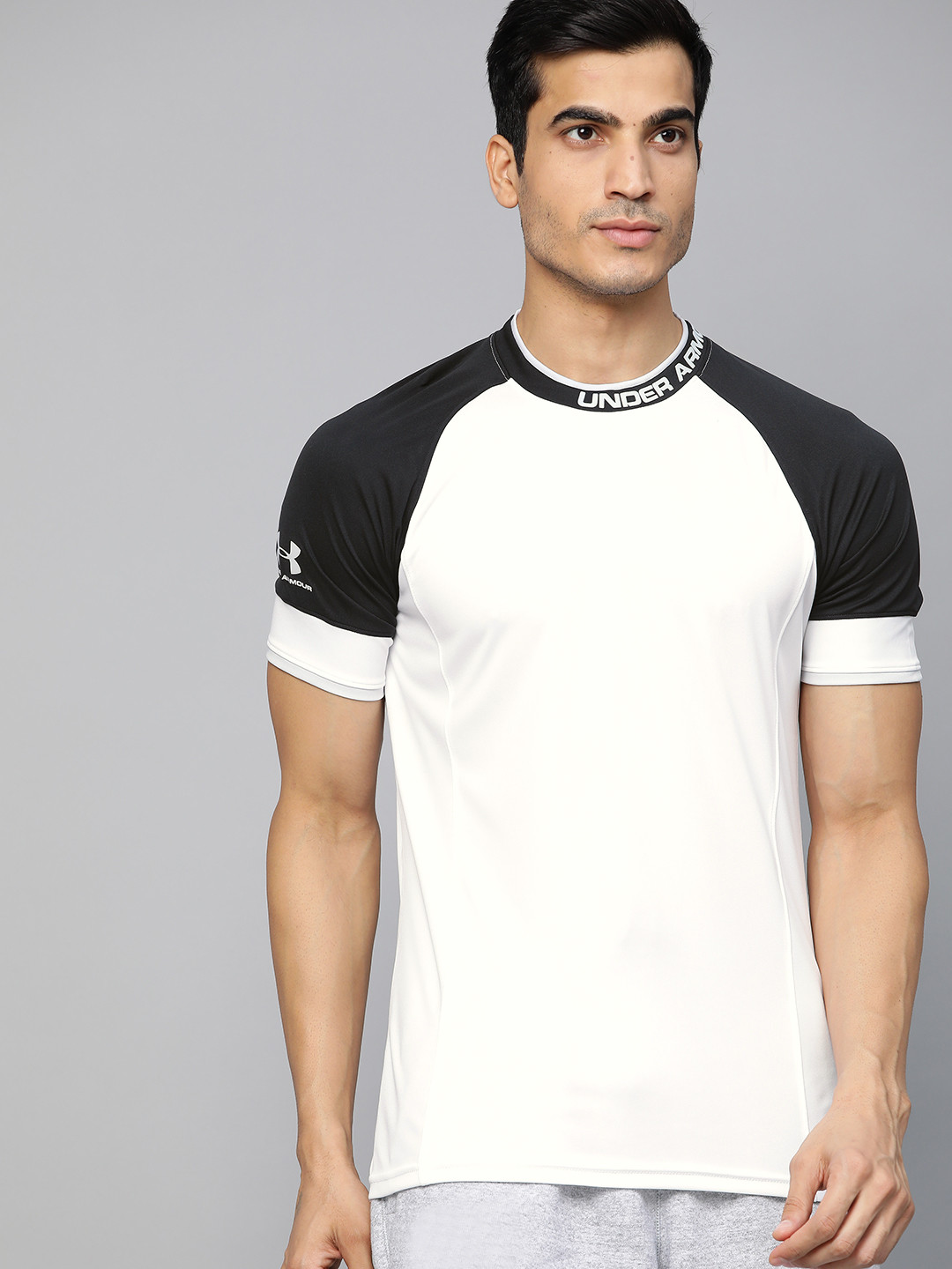 Under Armour Mens Challenger II Training Top Gym Training Sports T Shirt | eBay