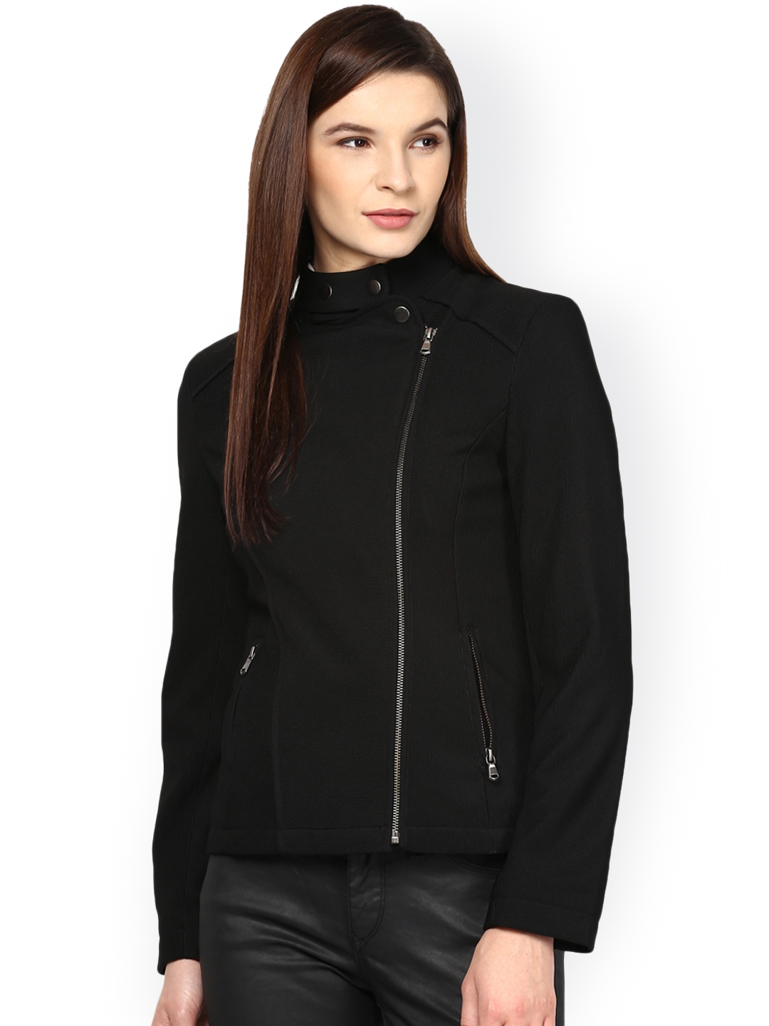 Buy Gipsy Black Jacket - Jackets for Women 1141163 | Myntra