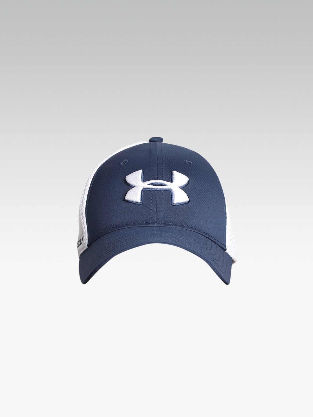 Buy UNDER ARMOUR Men Navy & White Classic Mesh Colourblocked