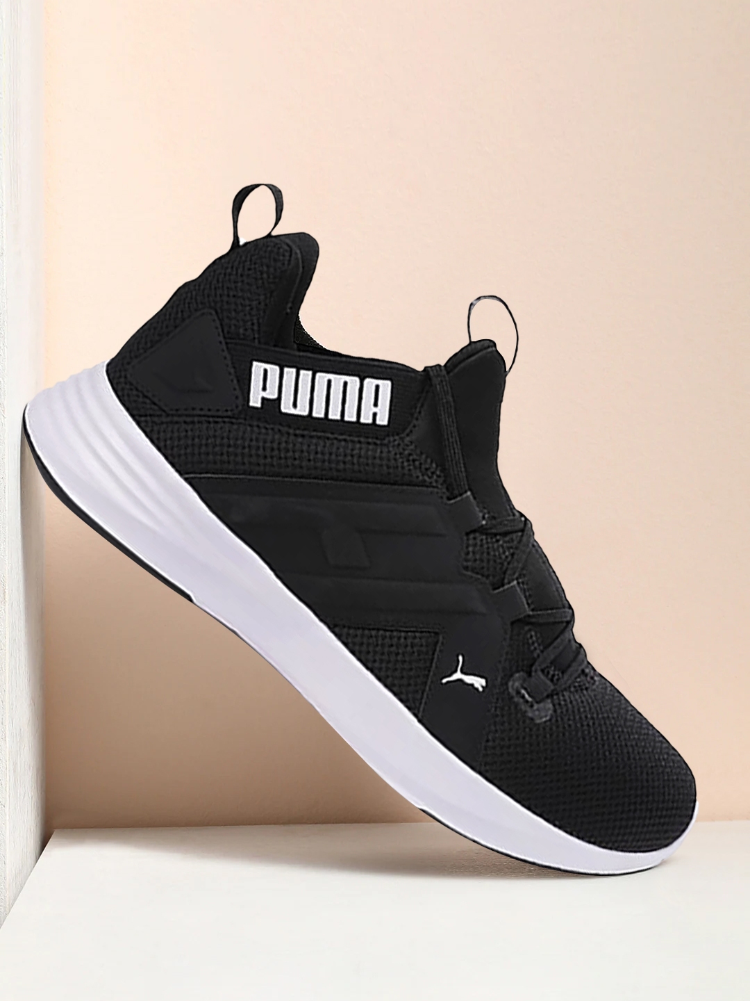Buy Puma Men Contempt Demi Black Mesh Running Shoes - Sports Shoes for ...