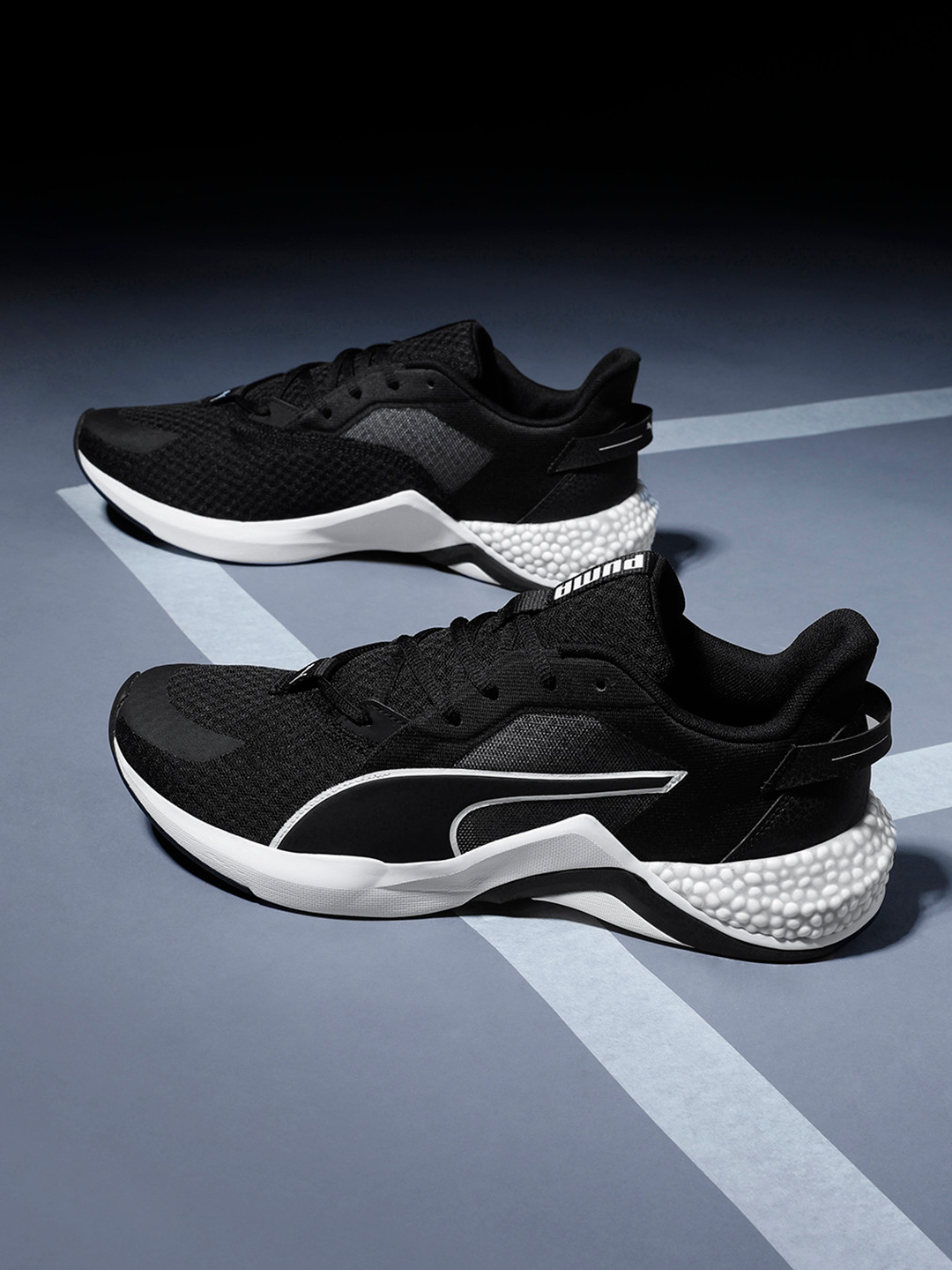 Buy Puma Men Black HYBRID NX Ozone Running Shoes Sports Shoes for Men