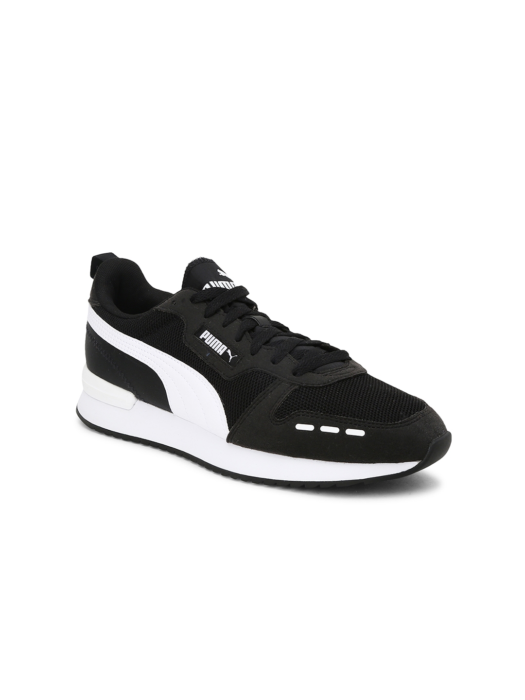 Buy Puma Unisex R78 Black Textile Sneakers - Casual Shoes for Unisex ...