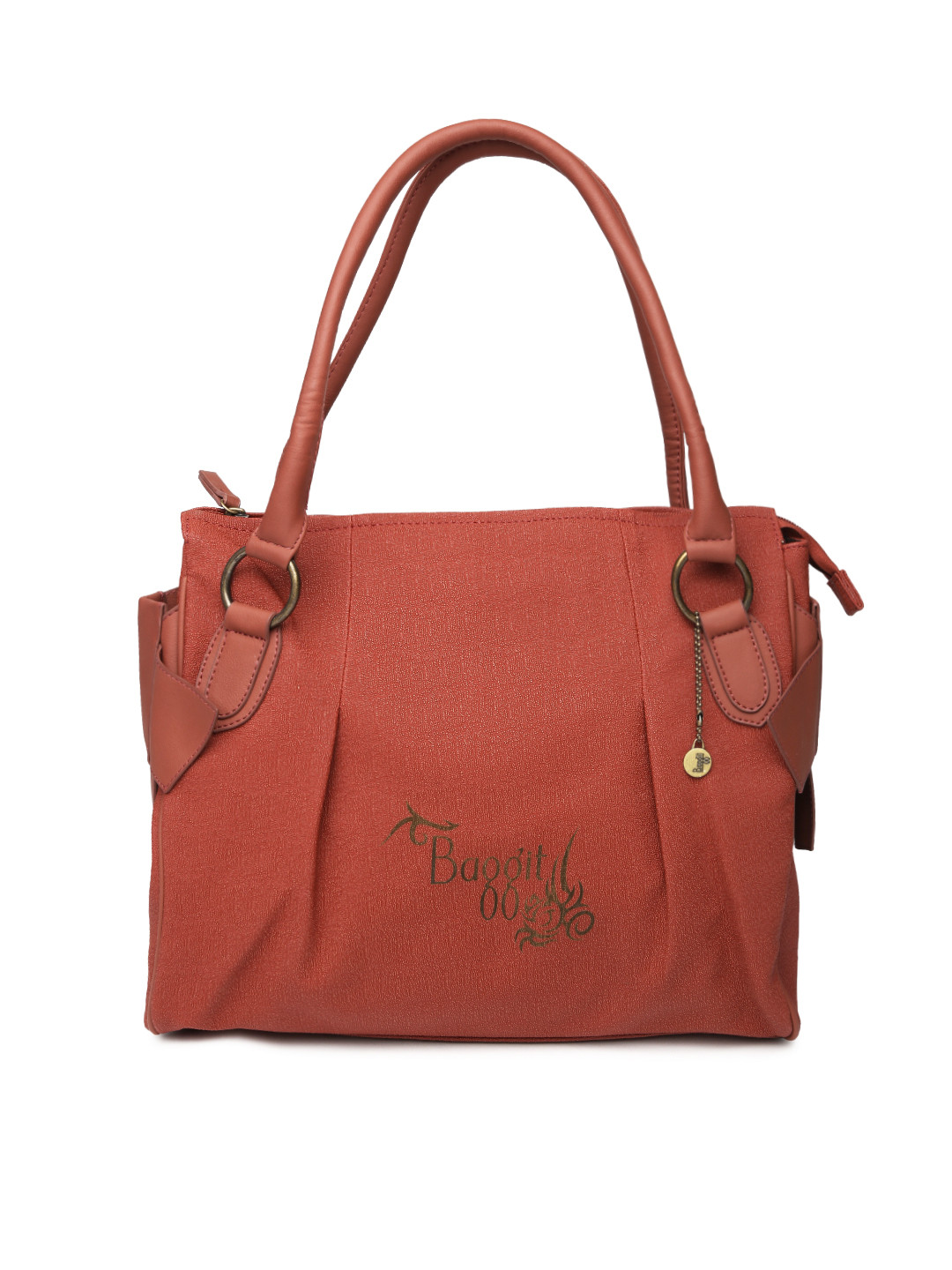 Buy Baggit Women Rust Orange Shoulder Bag Handbags for Women 1142731