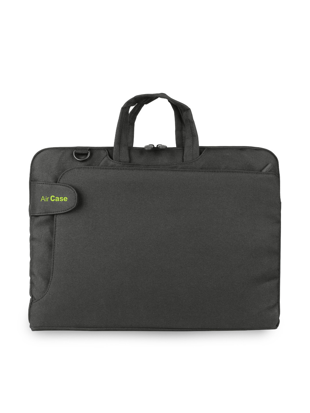 Buy AirCase Unisex Grey 15.6 Inch Messenger Laptop Bag With Detachable