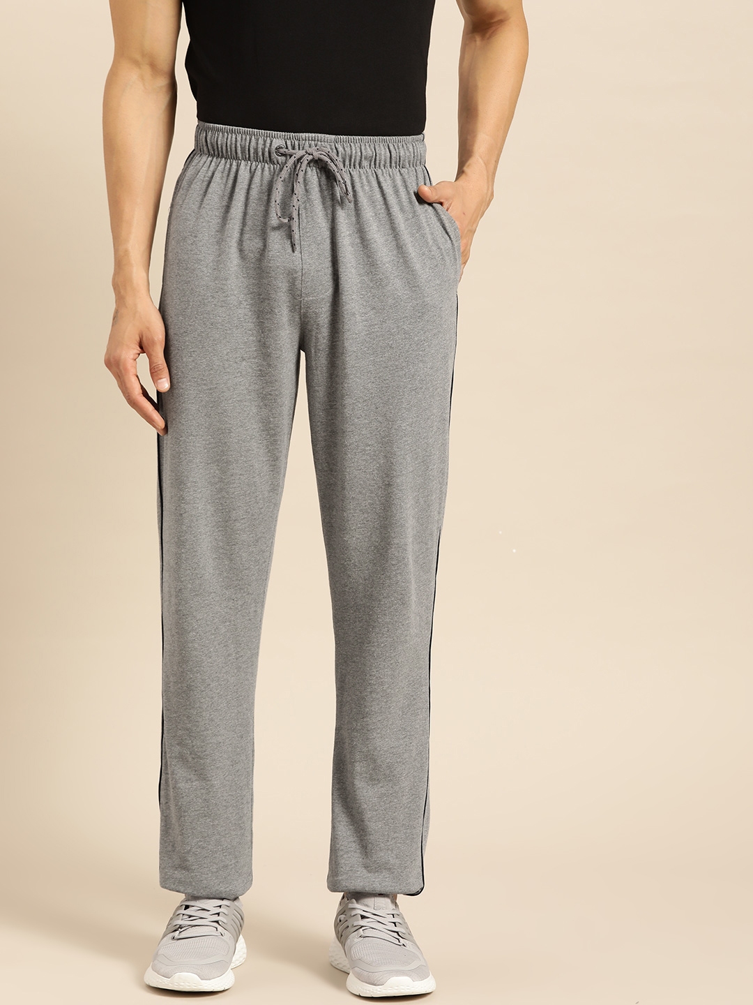 mens track pants grey