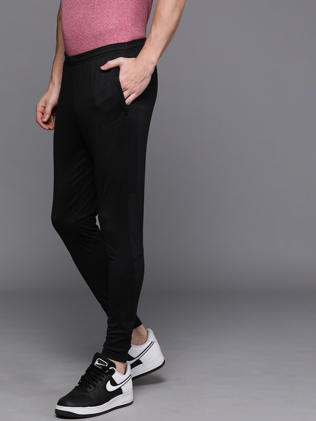 black dri fit pants