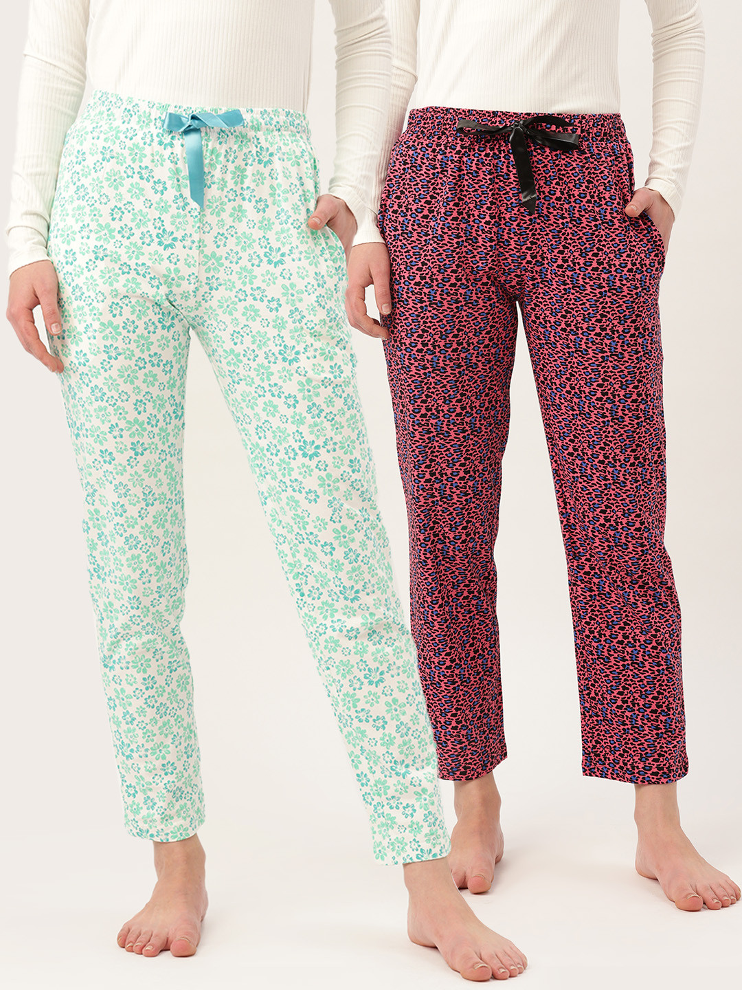 Buy Nite Flite Women Pack Of 2 Lounge Pants Lounge Pants for Women