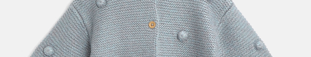 Buy Marks & Spencer Kids Blue Applique Detail Cardigan - Sweaters for ...