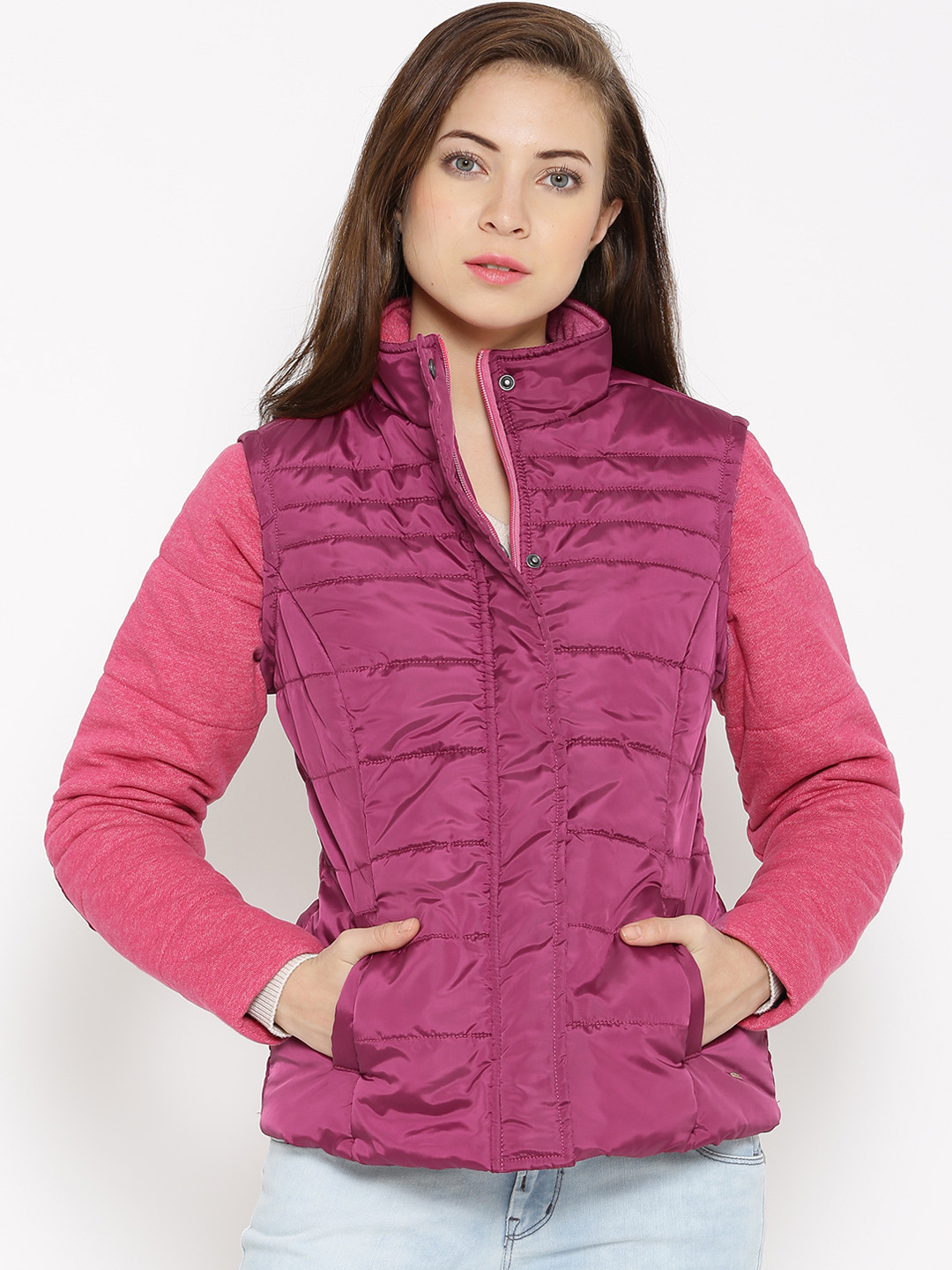 Buy Numero Uno Magenta Jacket Jackets for Women 1146102 Myntra