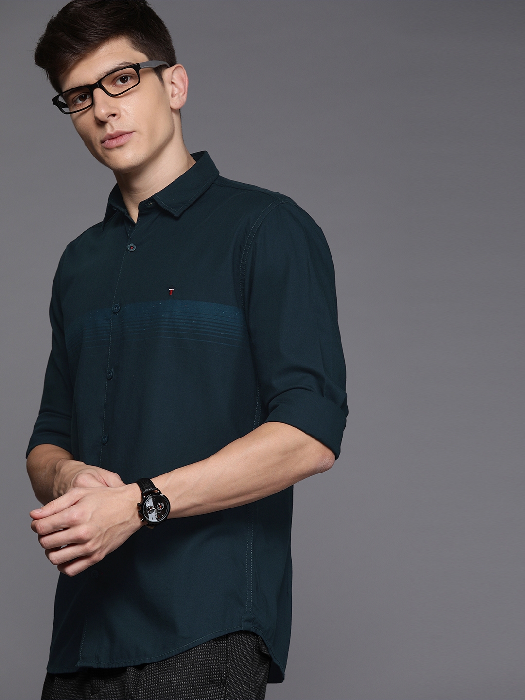 louis philippe casual shirts for men