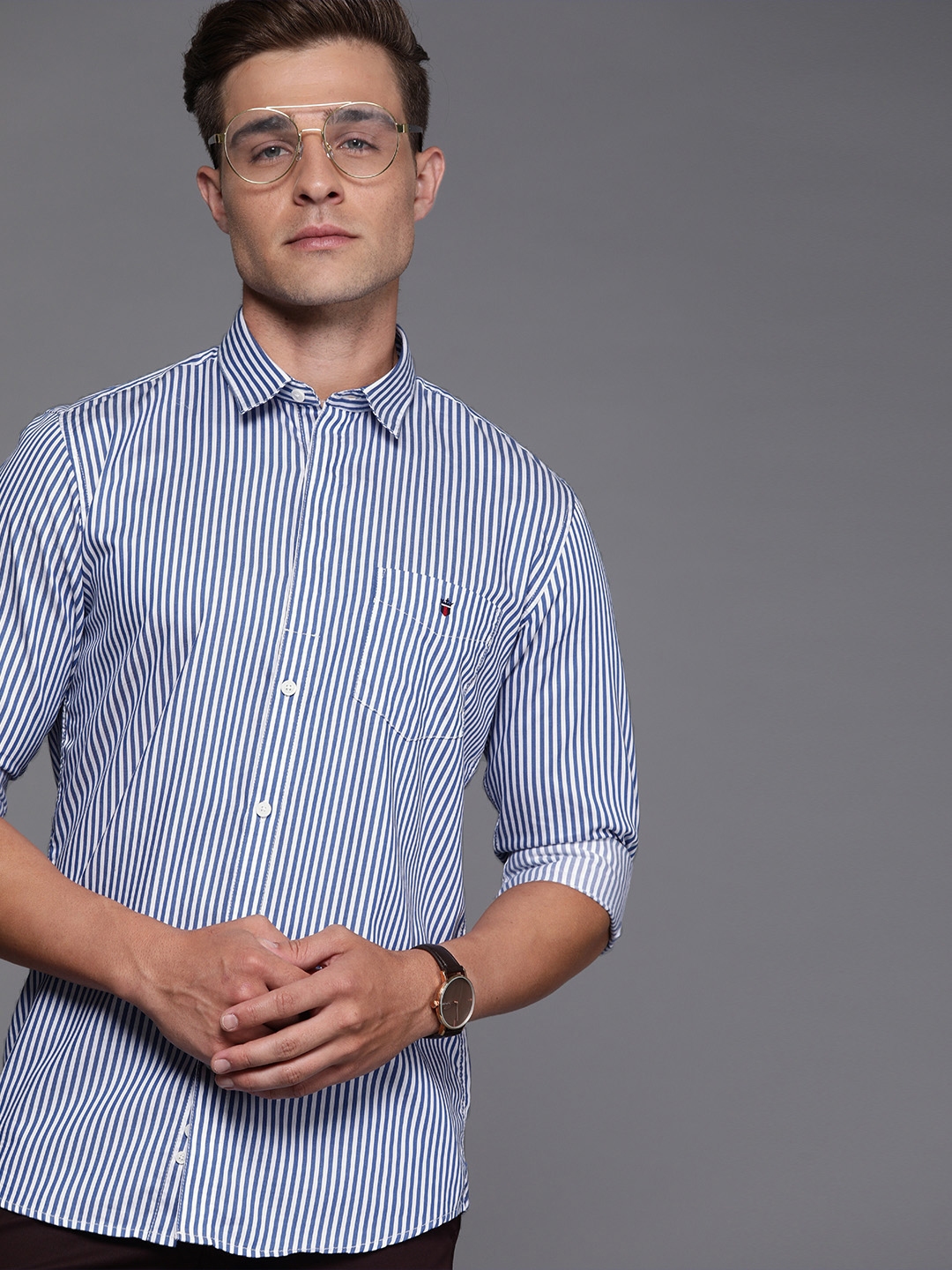 louis philippe casual shirts for men