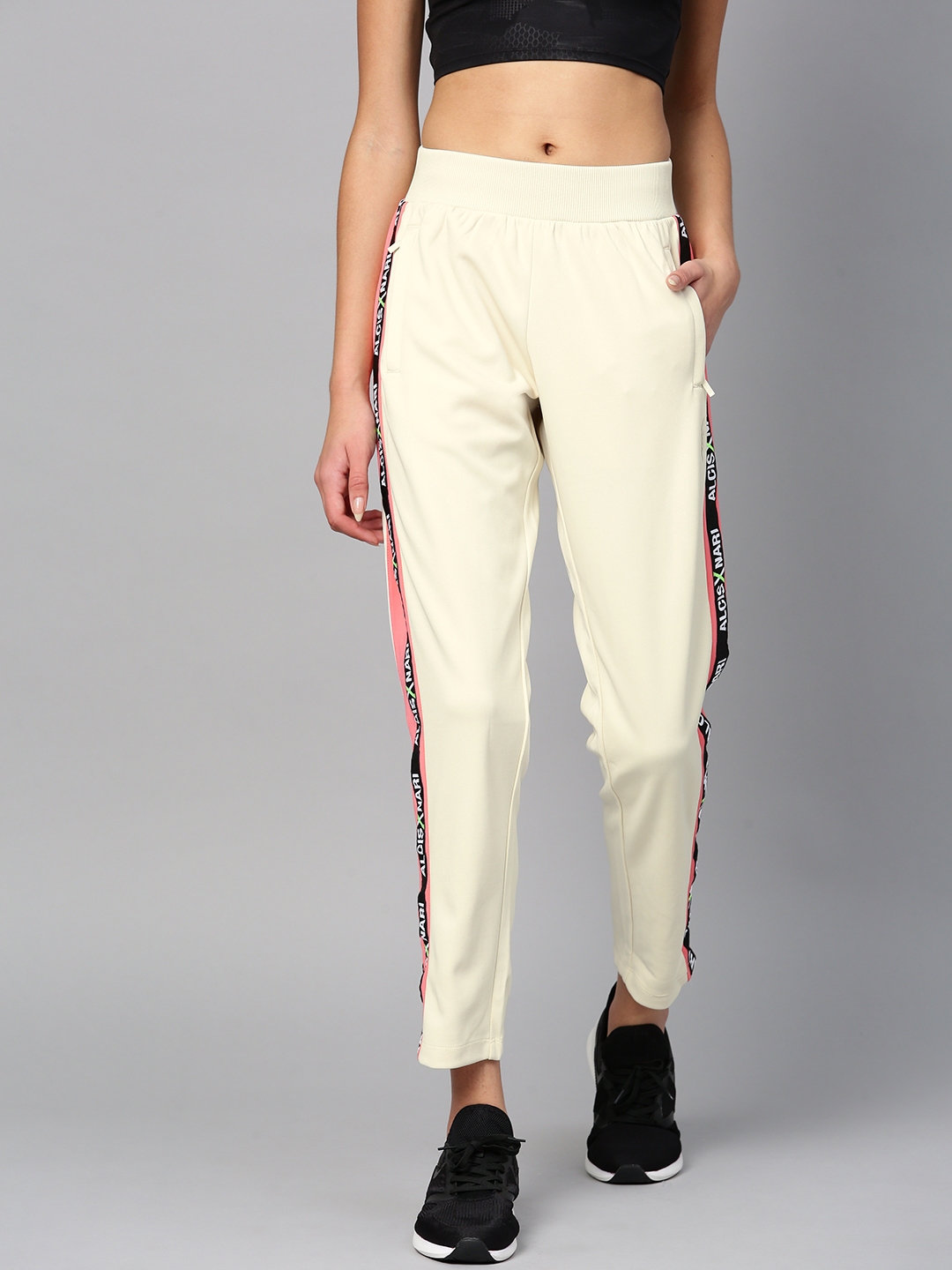 coloured track pants