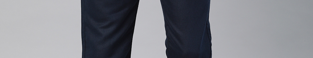 Buy Nautica Men Navy Blue Slim Fit Solid Chinos - Trousers for Men ...