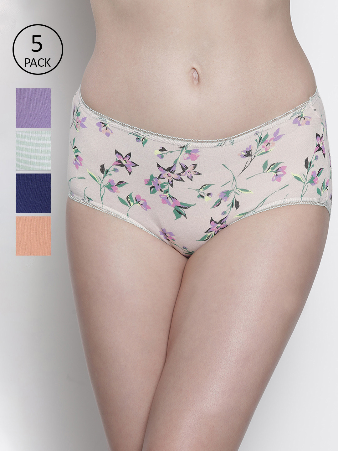 Buy Marks & Spencer Women Pack Of 5 Hipster T611278 Briefs for Women 11478958 Myntra