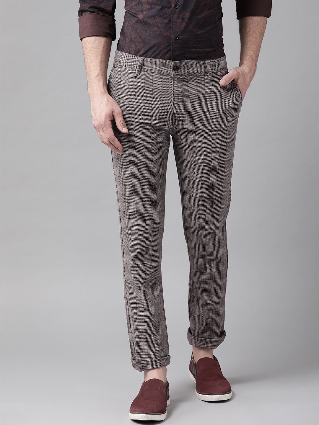 checks pant for girls