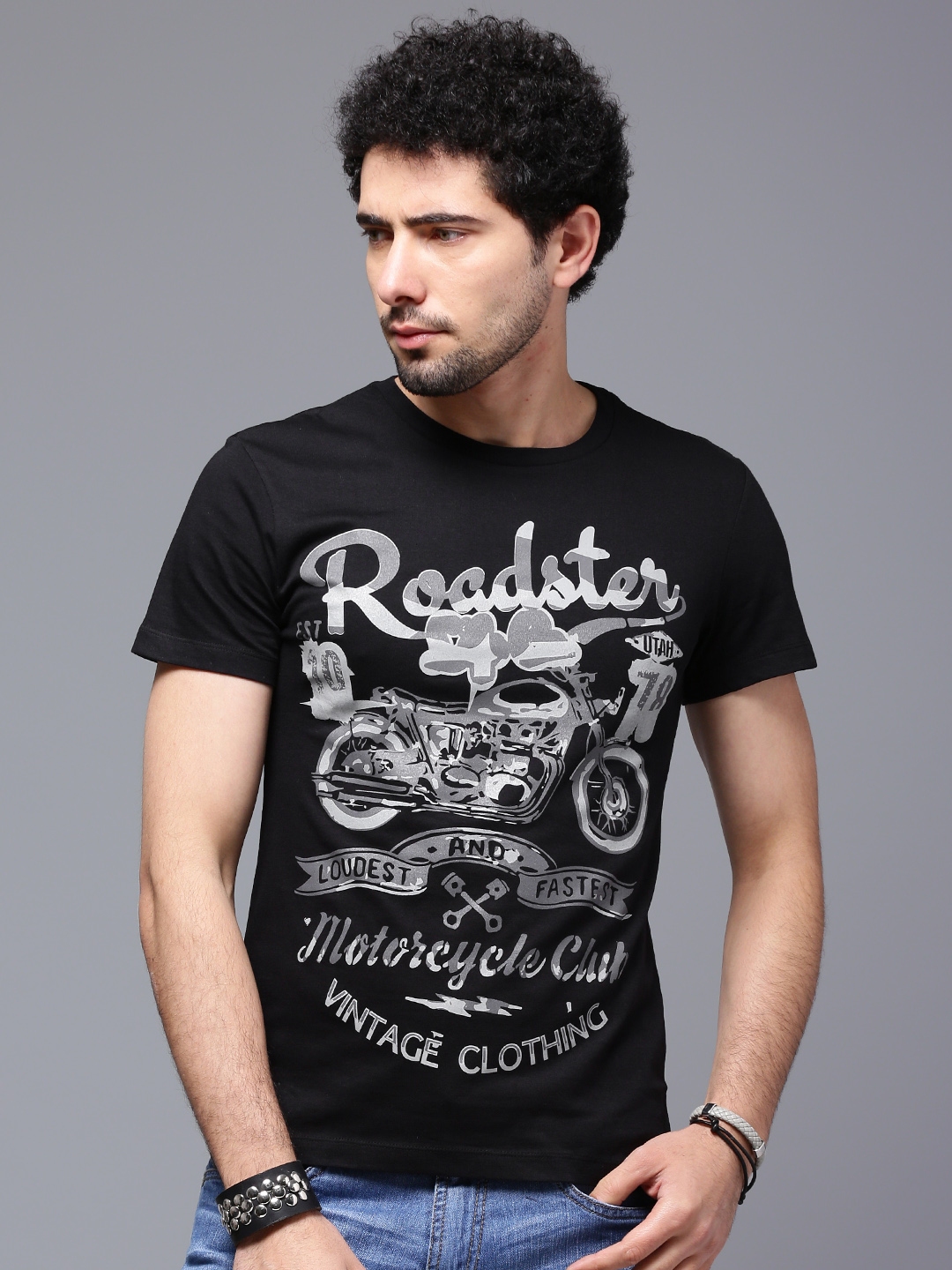 roadster tshirts myntra
