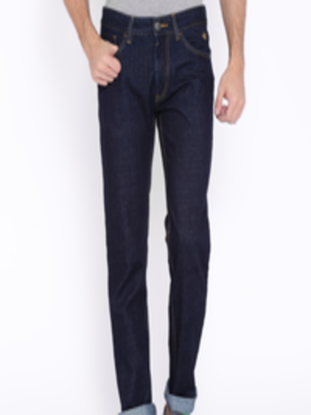 Buy Flying Machine Navy Prince Slim Fit Jeans - Jeans for Men 1149462 ...