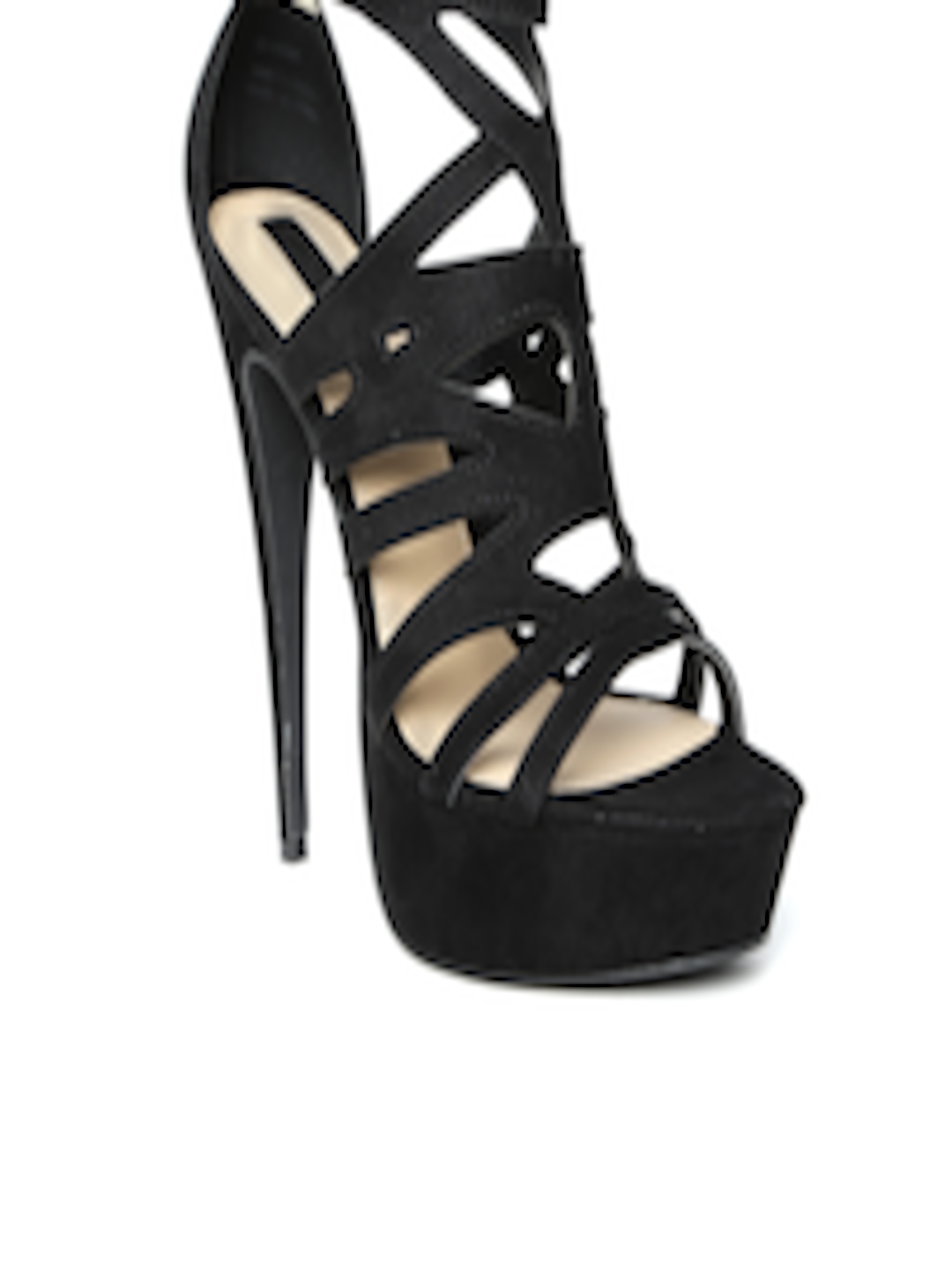 Buy FOREVER 21 Women Black Stilettos - Heels for Women 1149611 | Myntra