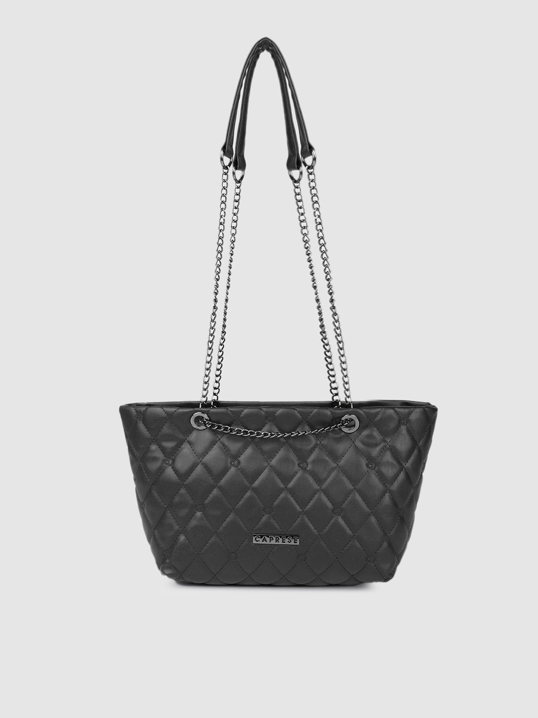 Buy Caprese Black Quilted Shoulder Bag Handbags for Women 11511900