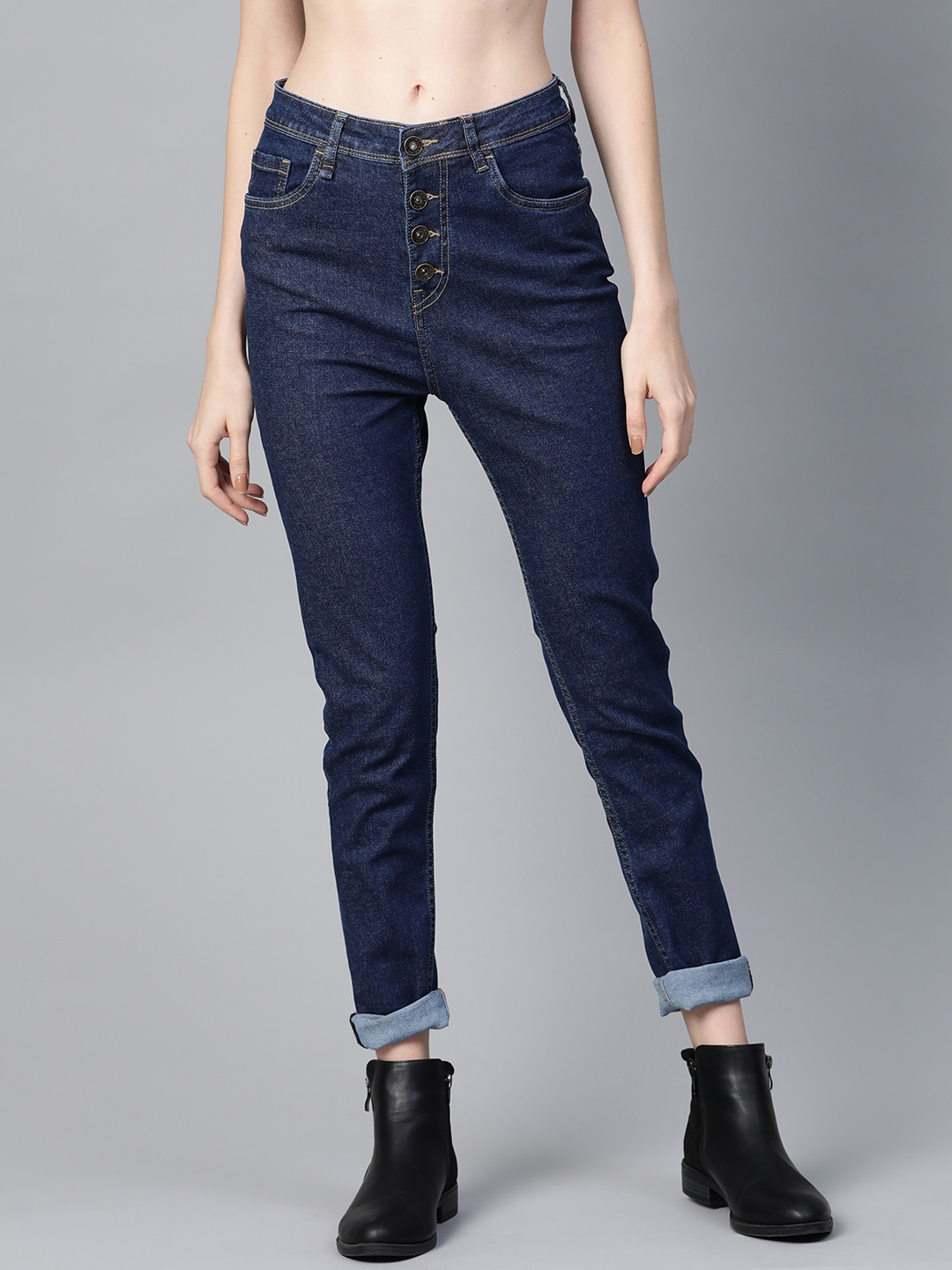 navy blue skinny jeans for school