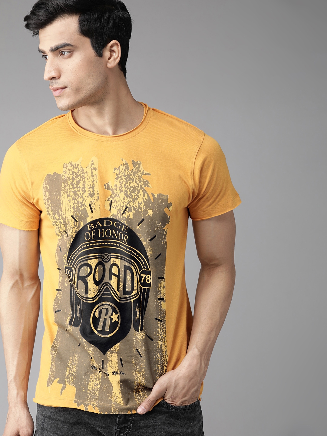 tshirt mustard