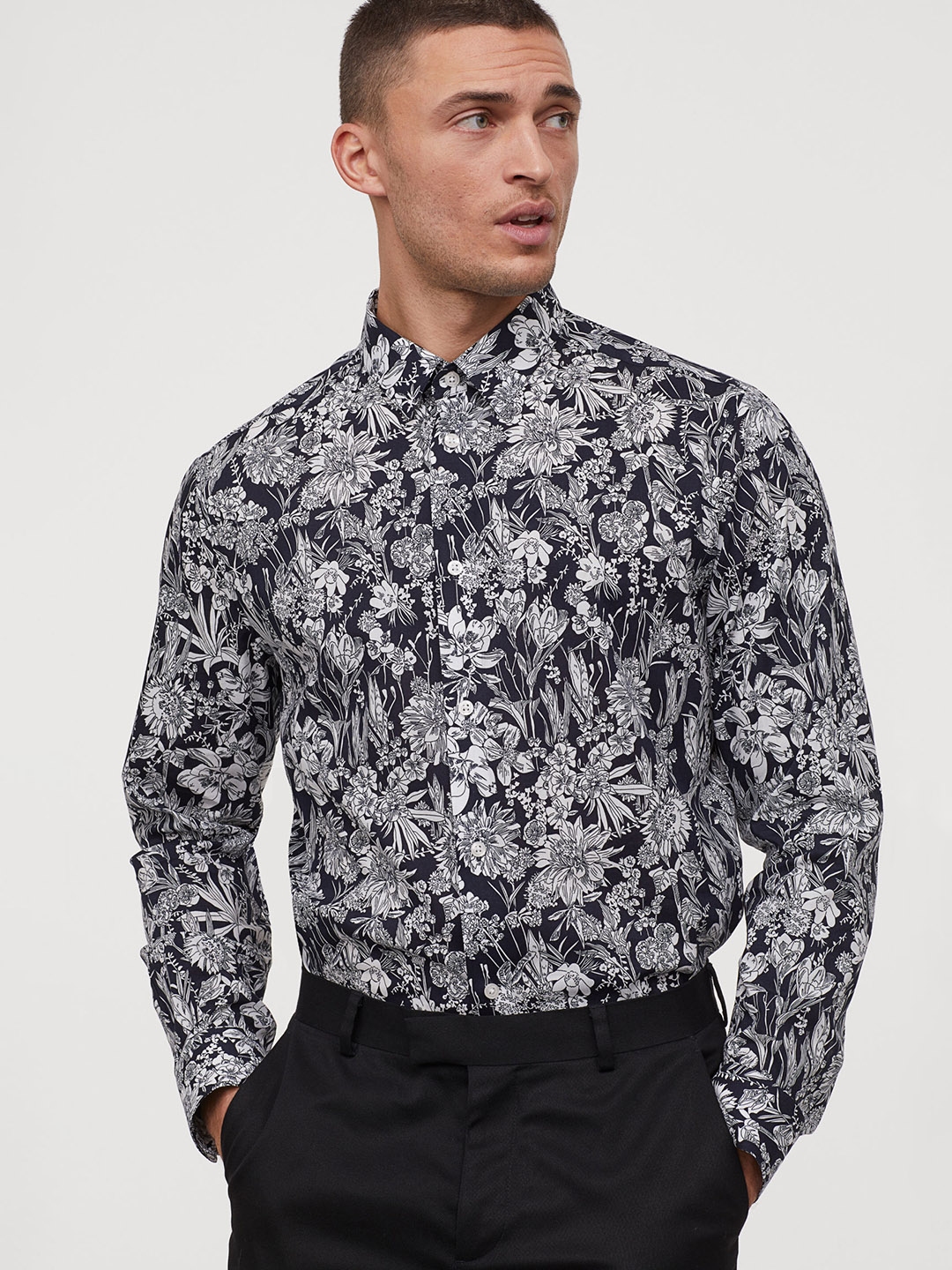 men's patterned shirts uk